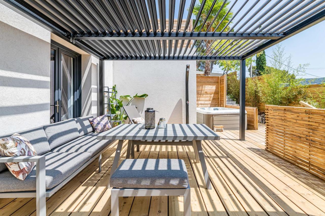 Апартаменты Maison Osmoz Port Pin - Jacuzzi, Clim Par Dodo A Каси Экстерьер фото